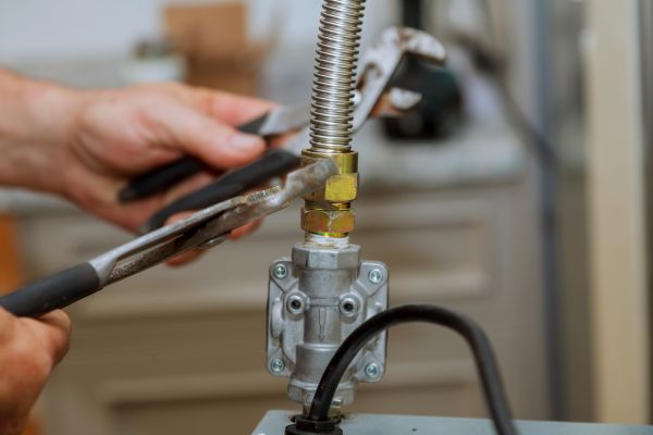 Flexible Gas Line Installation in Carlsbad